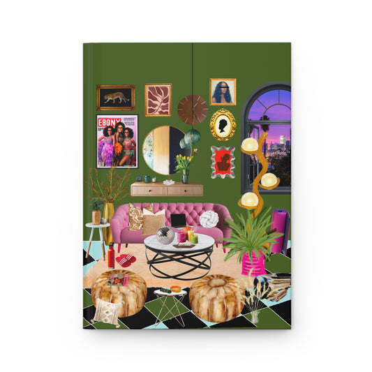 New Apartment|  Handcrafted Designs, Hardcover Journal